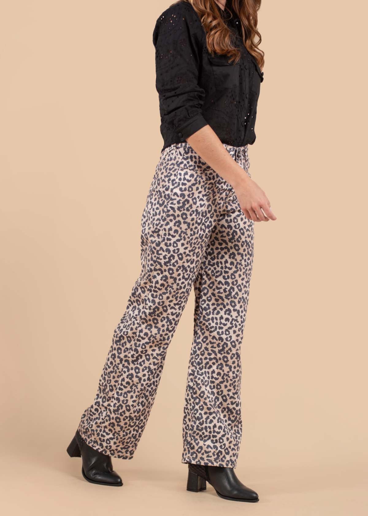 Pantalón estampado color animal print 104973