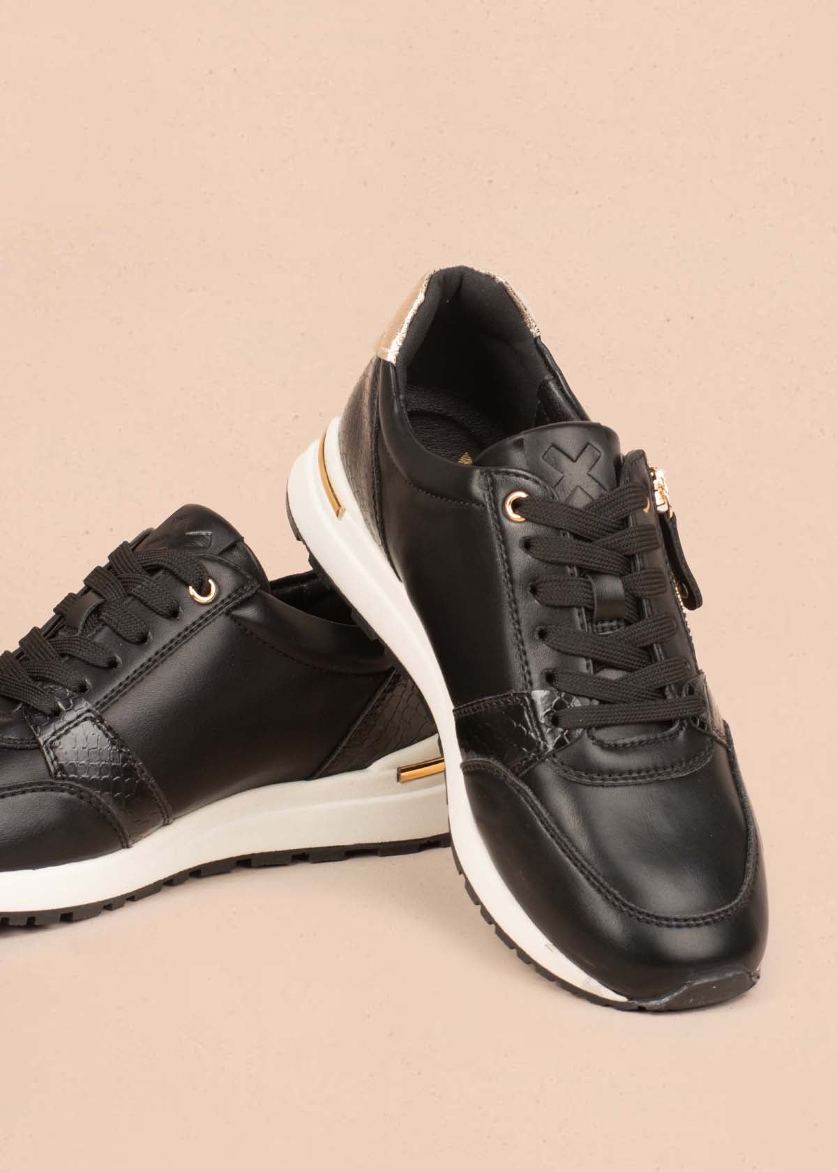 Tenis casuales color negro 105025