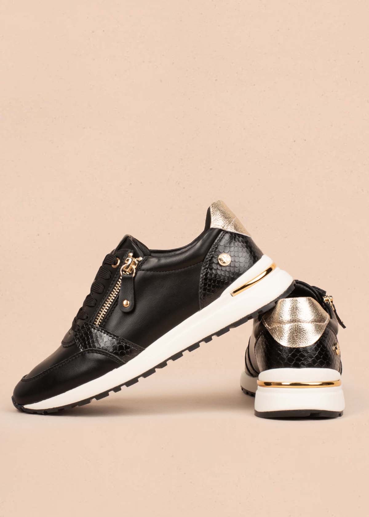 Tenis casuales color negro 105025