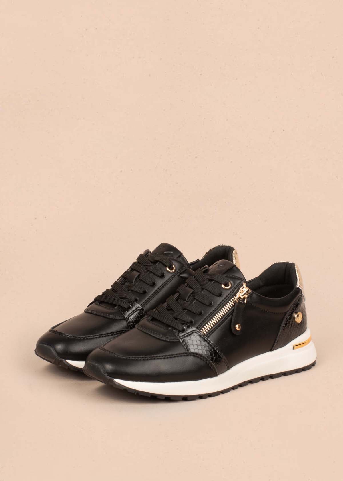 Tenis casuales color negro 105025
