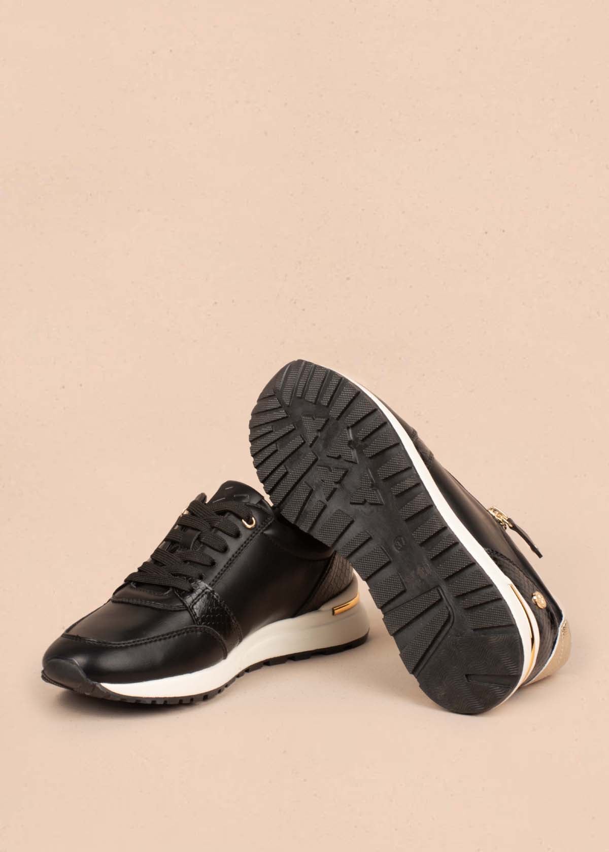 Tenis casuales color negro 105025