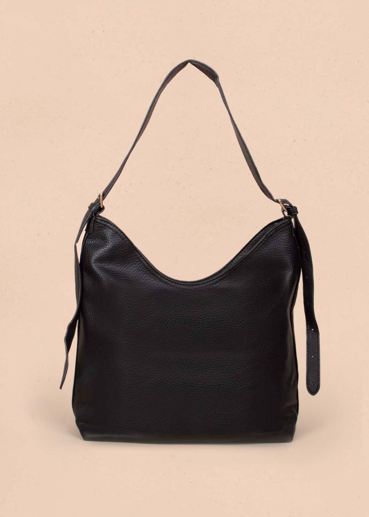 Bolso tipo shopping color negro 105149