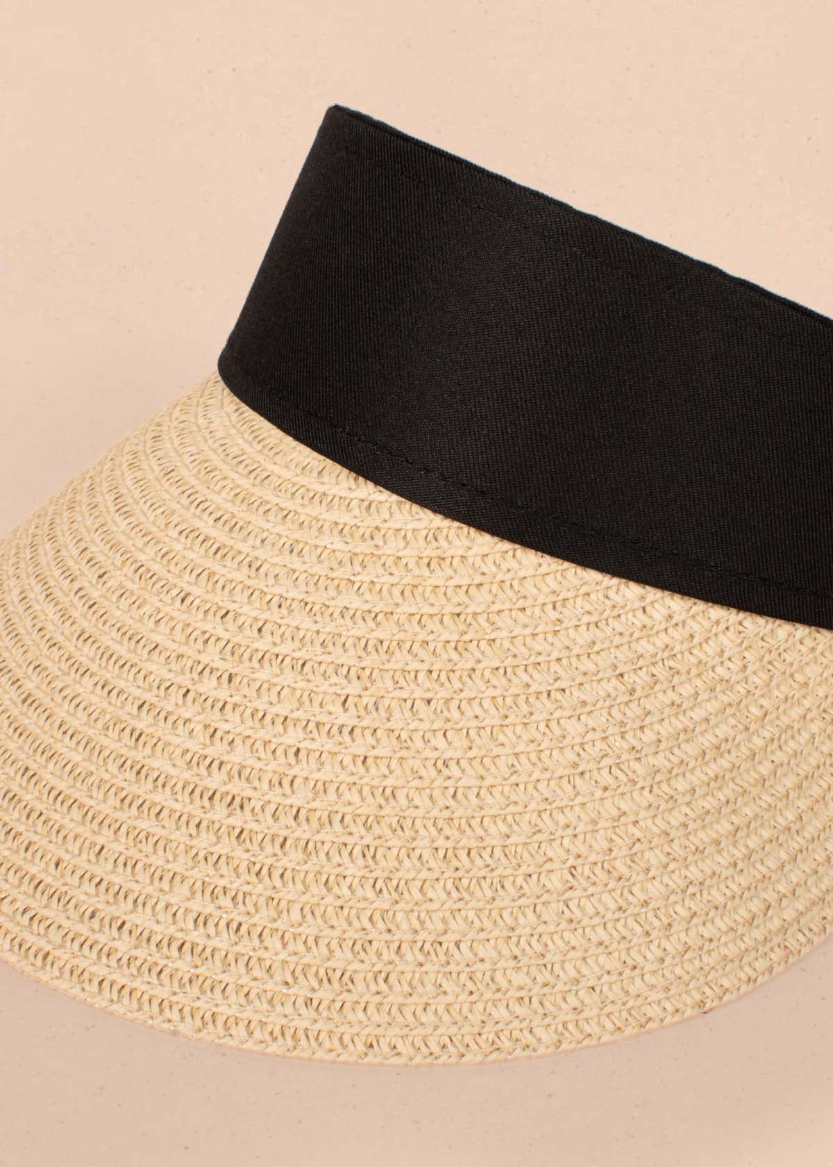 Visera en yute color beige 105154