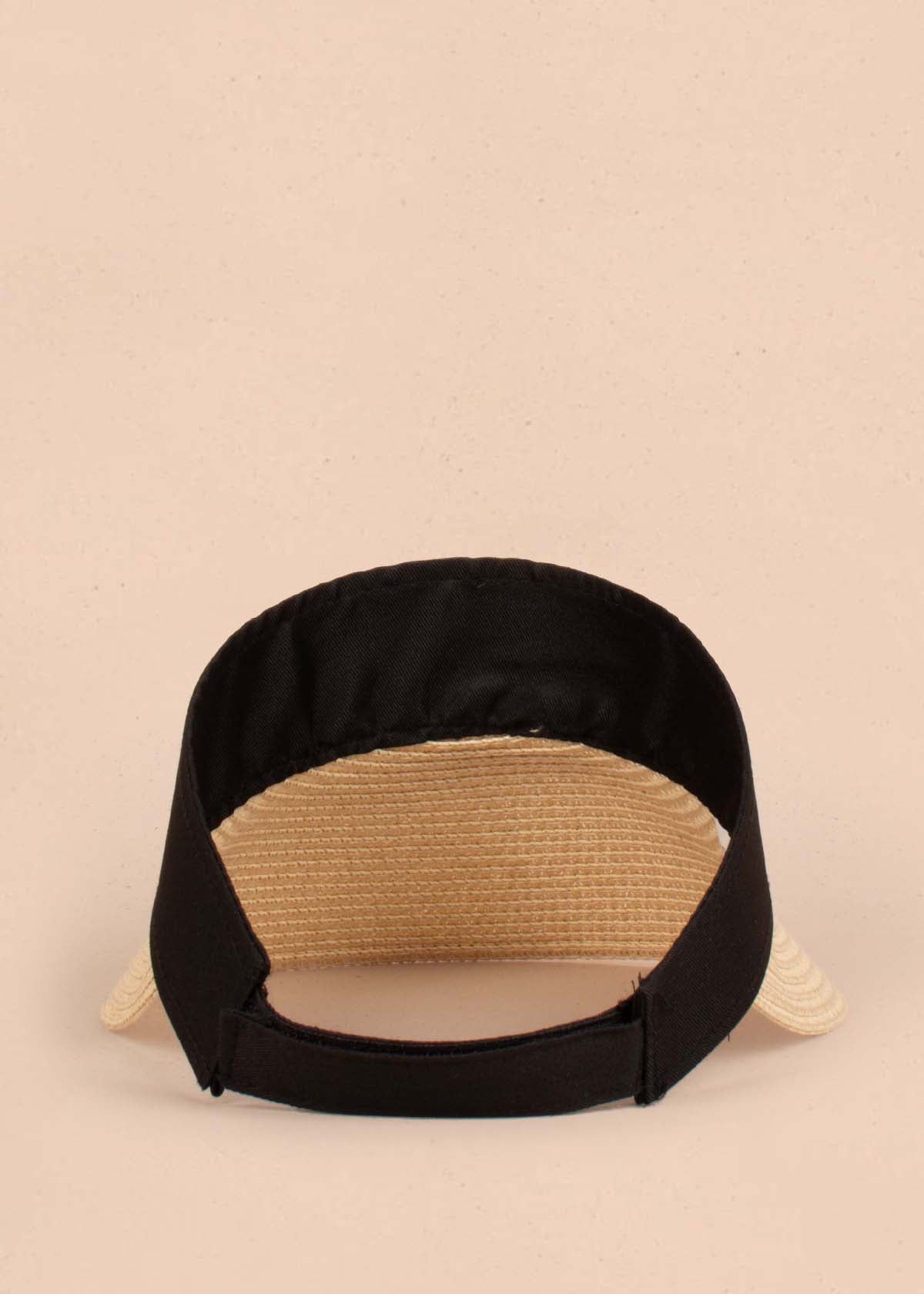 Visera en yute color beige 105154