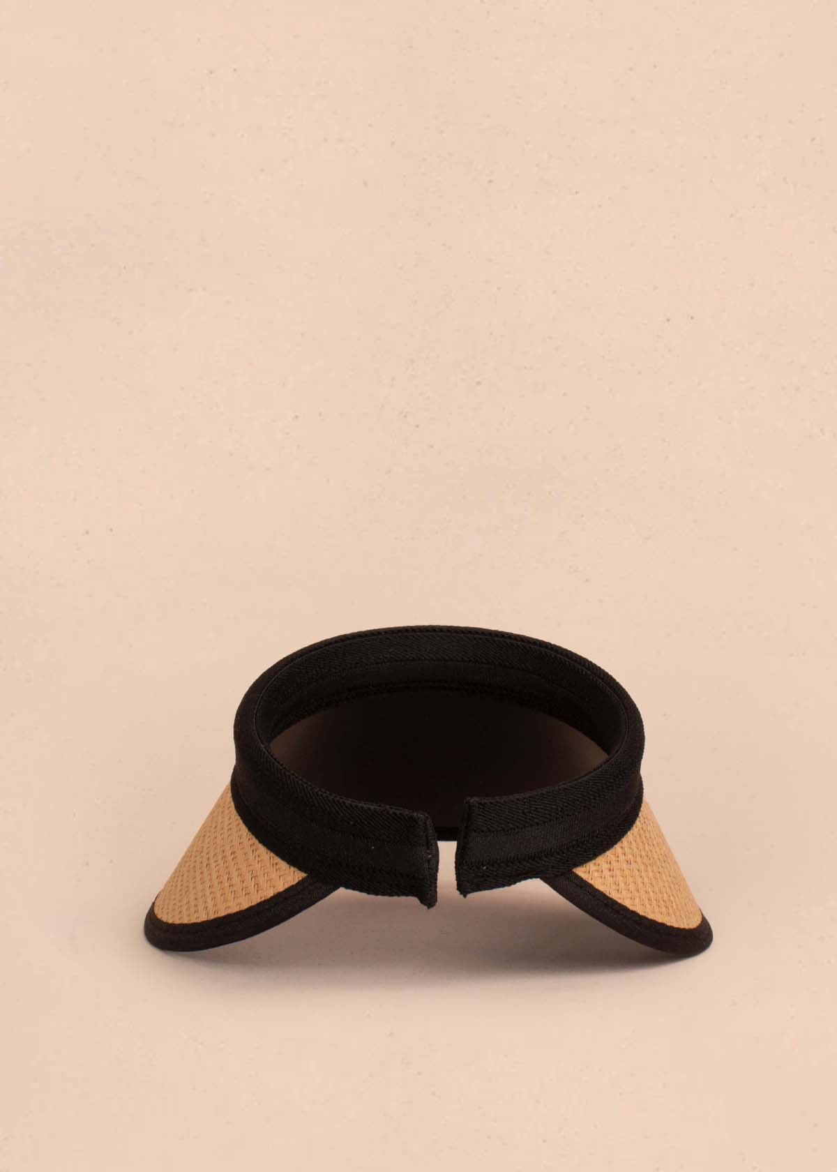 Visera en yute color camel 105233