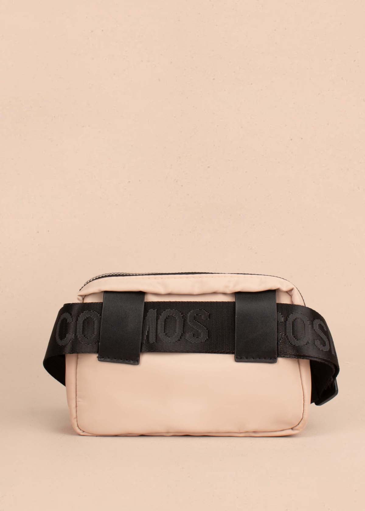 Bolso tipo bandolera color beige 105261