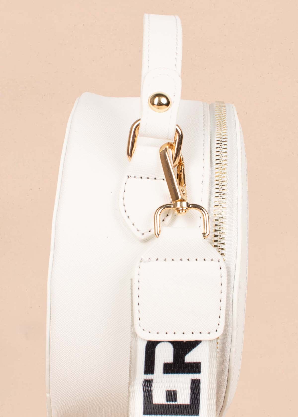 Bolso tipo bandolera color blanco 105293