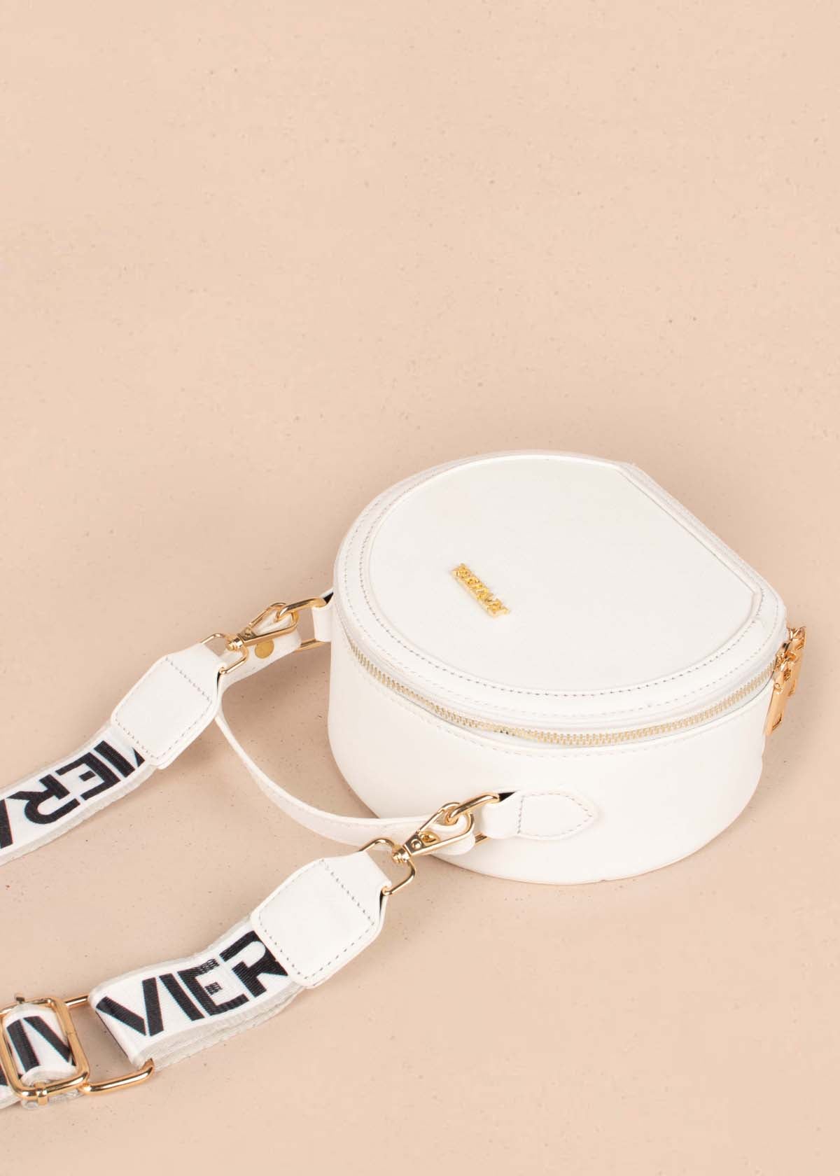 Bolso tipo bandolera color blanco 105293