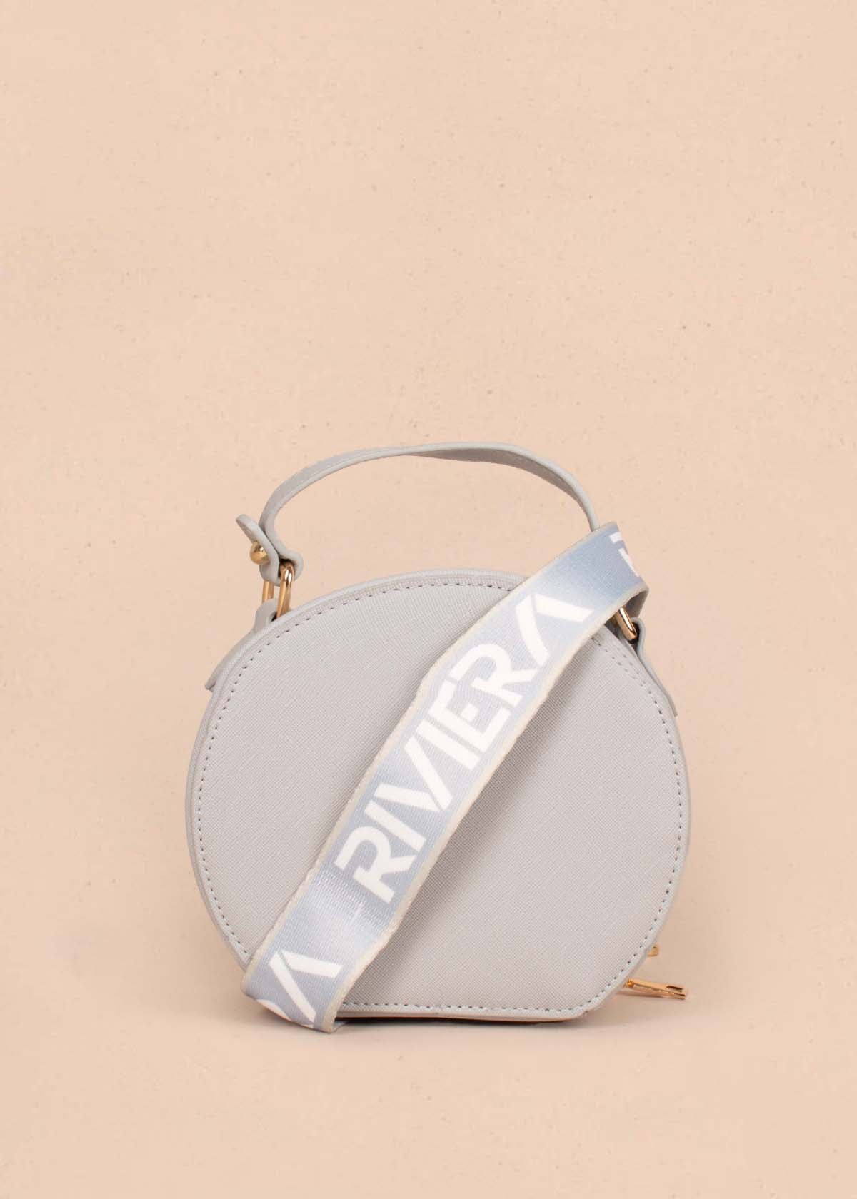 Bolso tipo bandolera color gris 105293