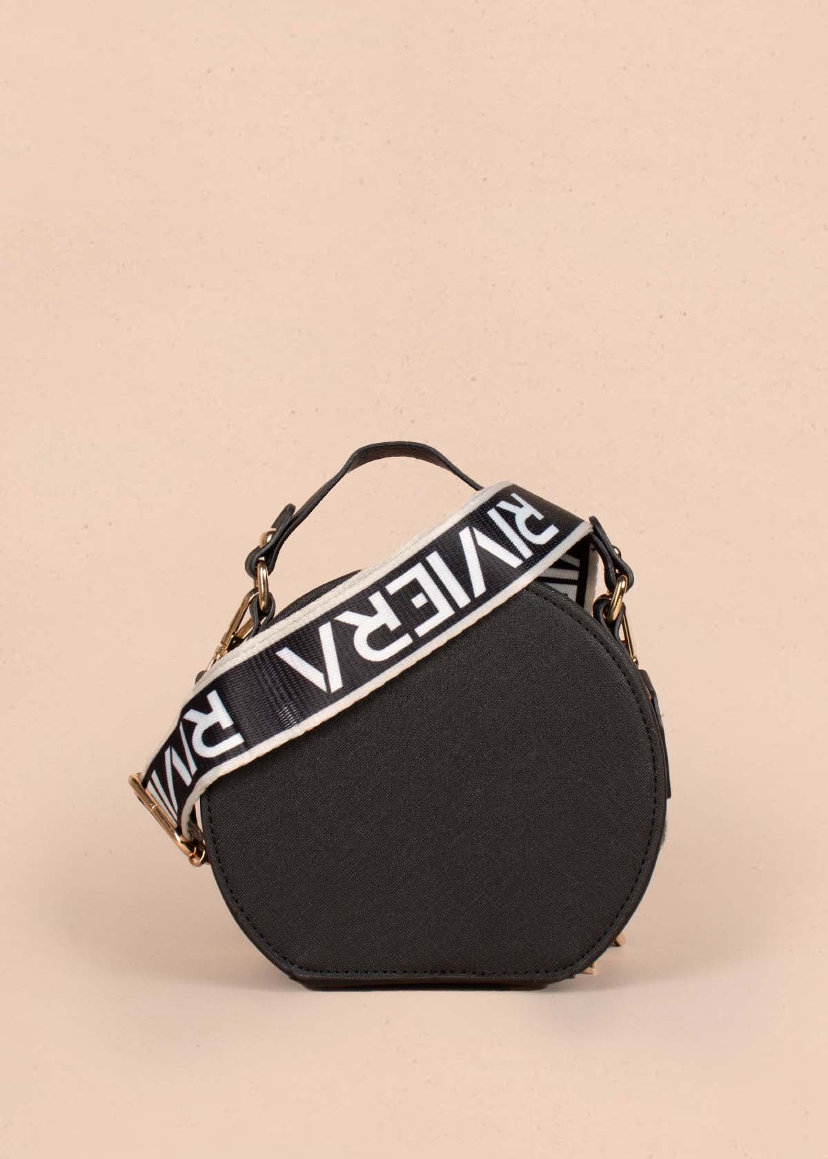 Bolso tipo bandolera color negro 105293