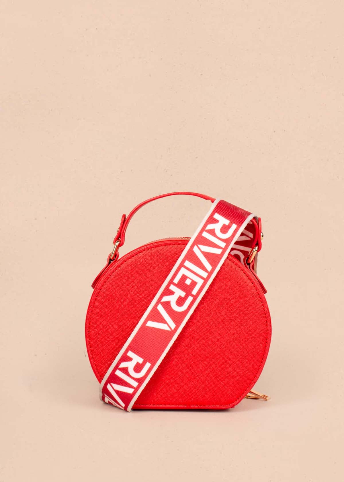 Bolso tipo bandolera color rojo 105293