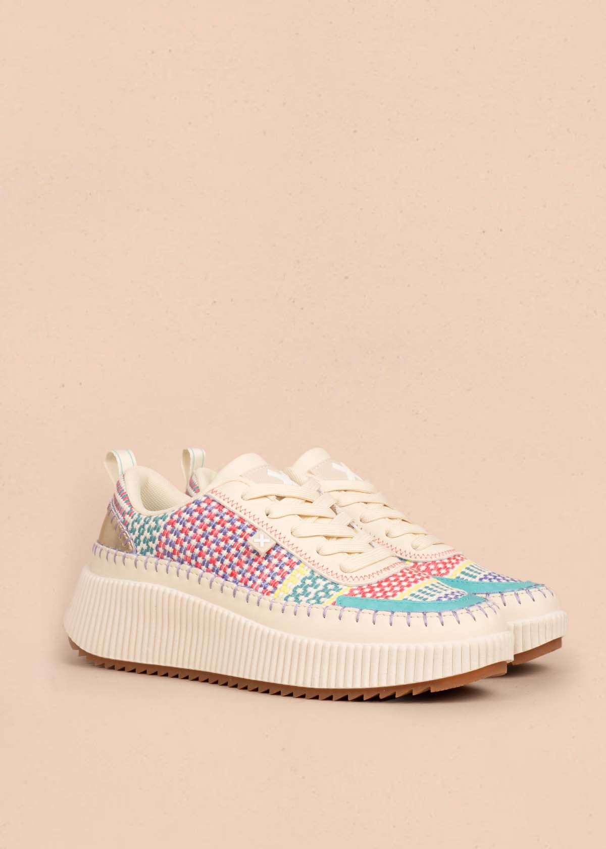 Tenis casuales multicolor 105353