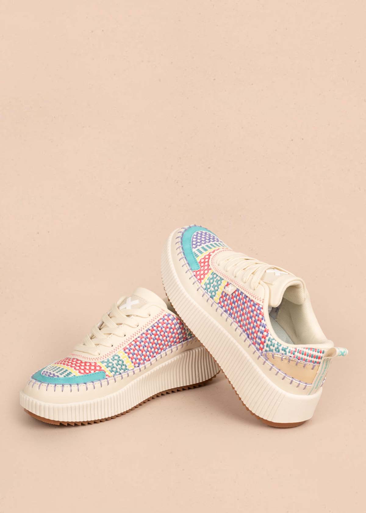 Tenis casuales multicolor 105353