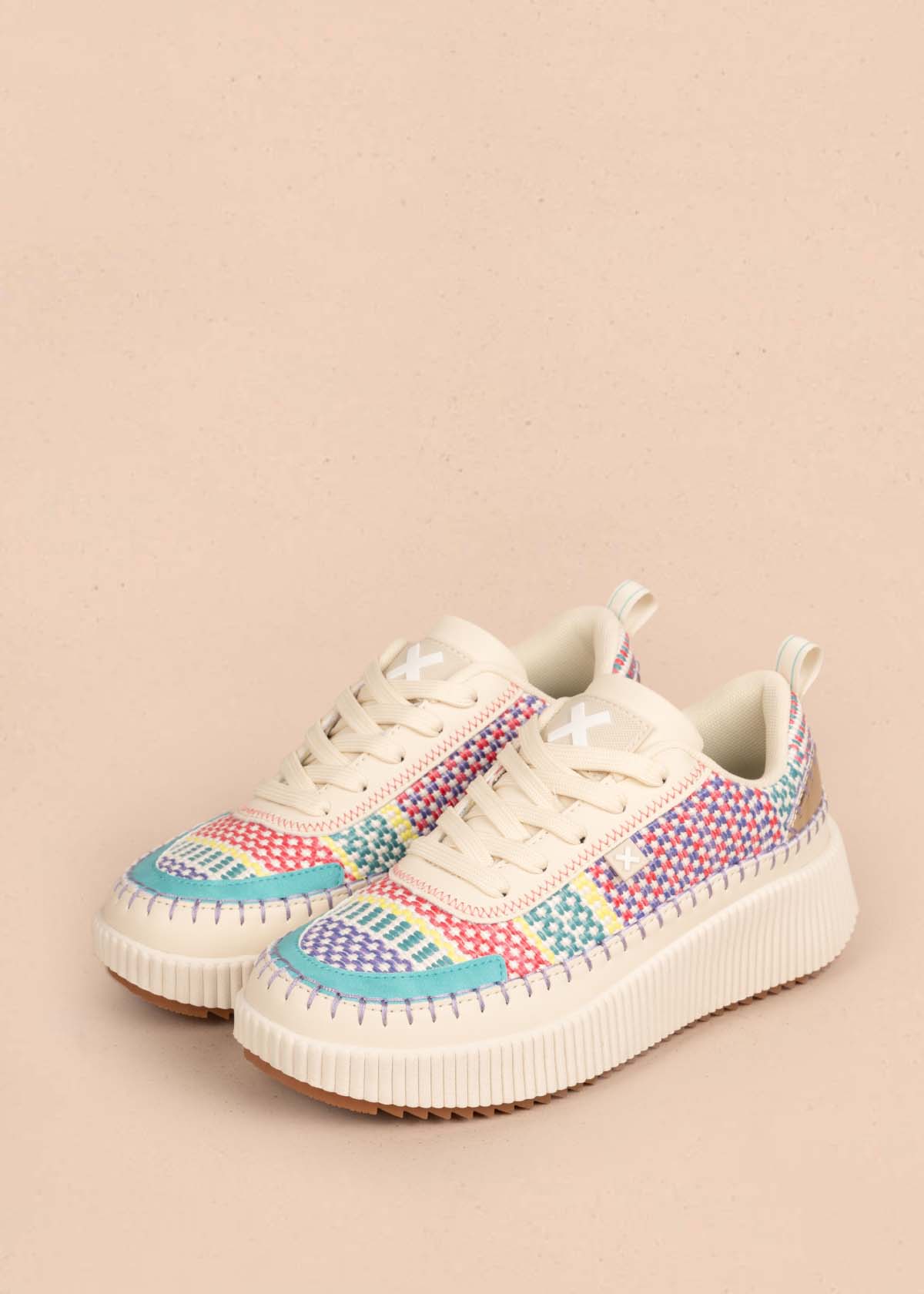 Tenis casuales multicolor 105353