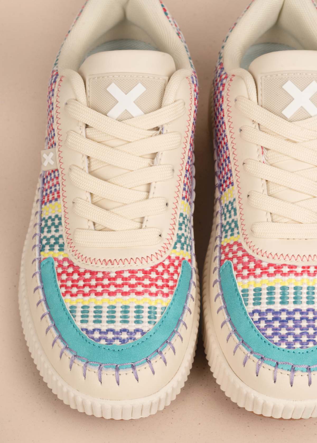 Tenis casuales multicolor 105353