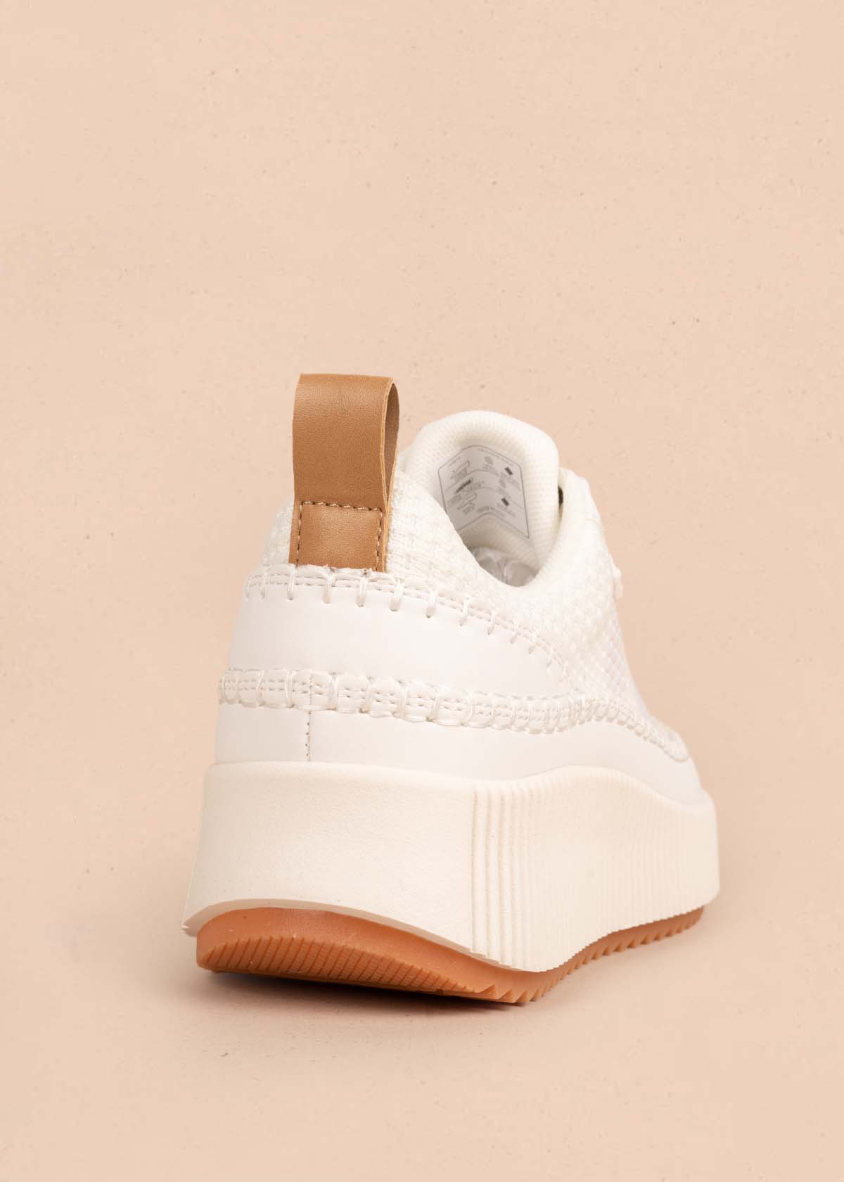 Tenis casuales color blanco 105355