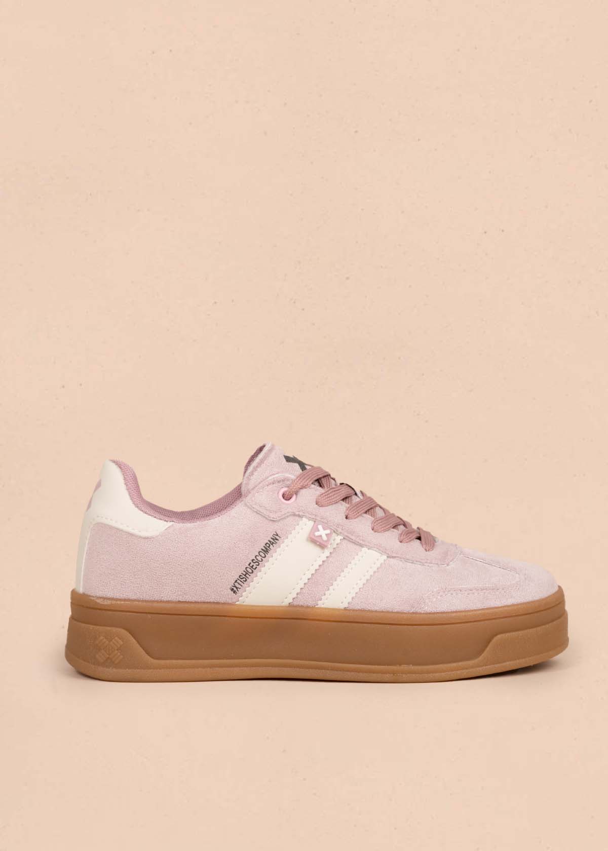 Tenis casuales color rosa 105359