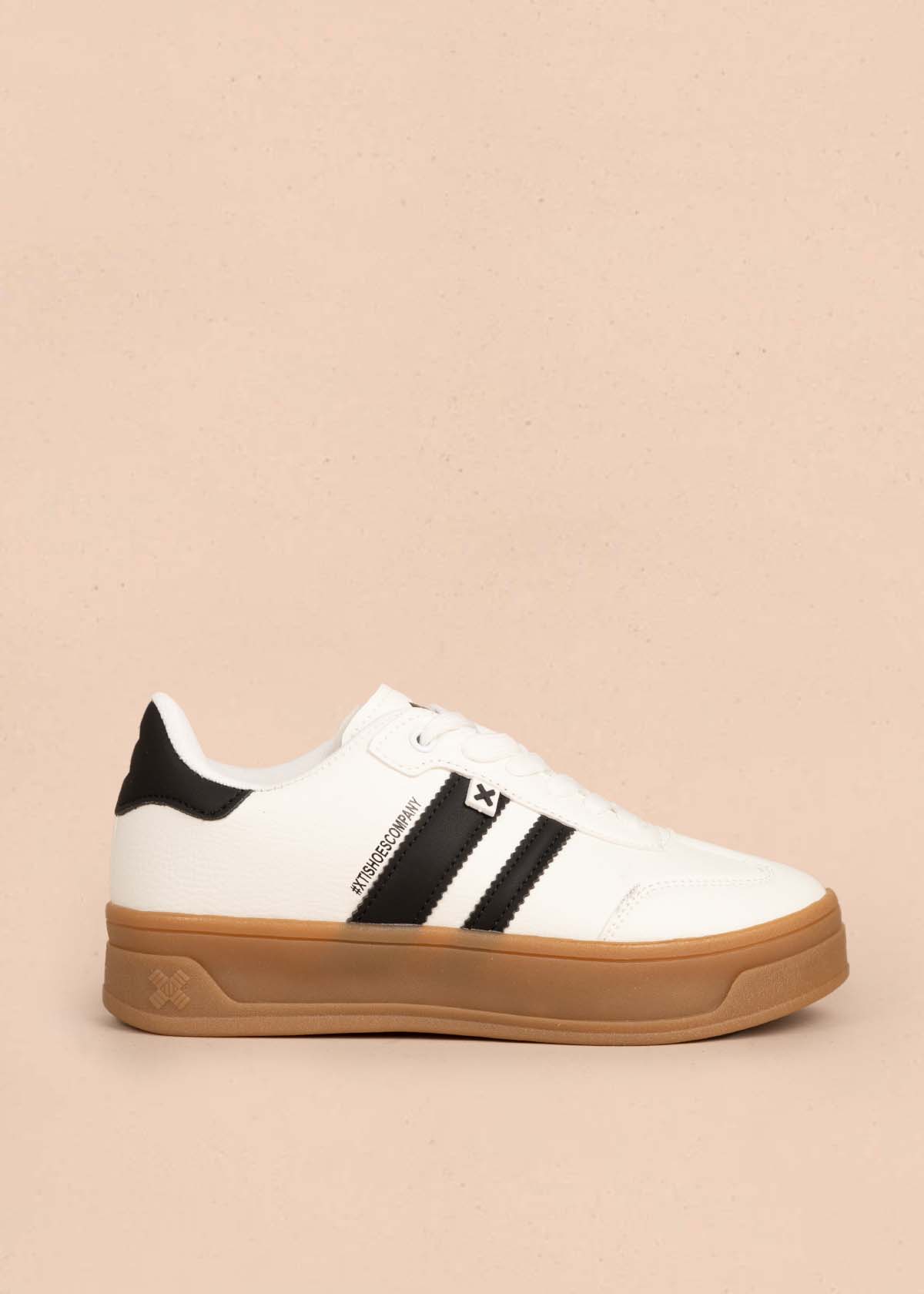 Tenis casuales color blanco 105360