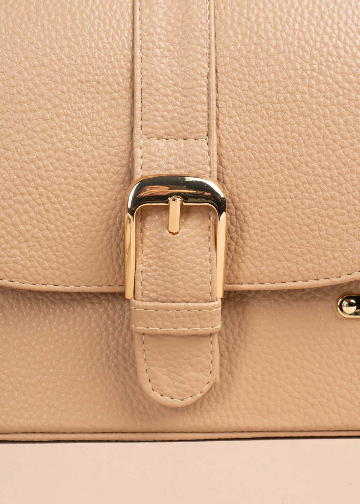 Bolso manos libres color beige 105568