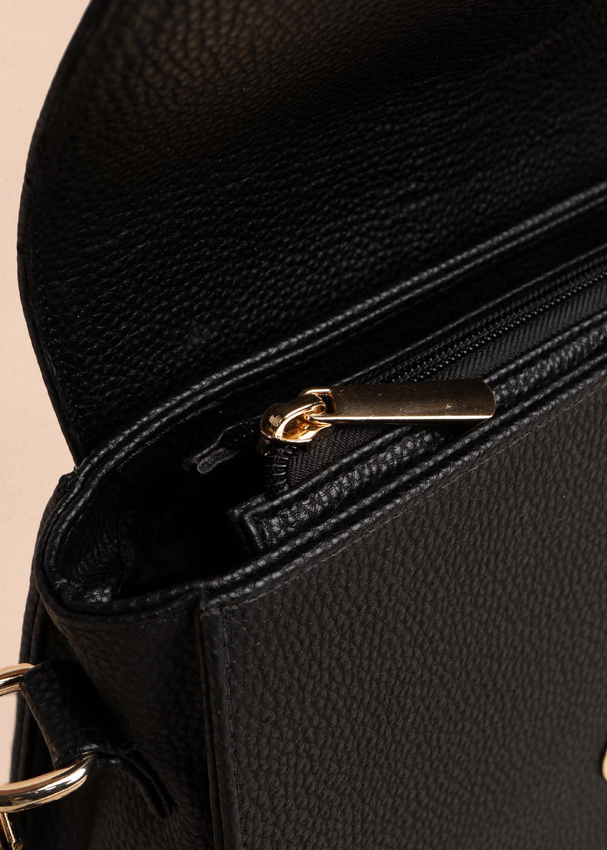Bolso manos libres color negro 105568