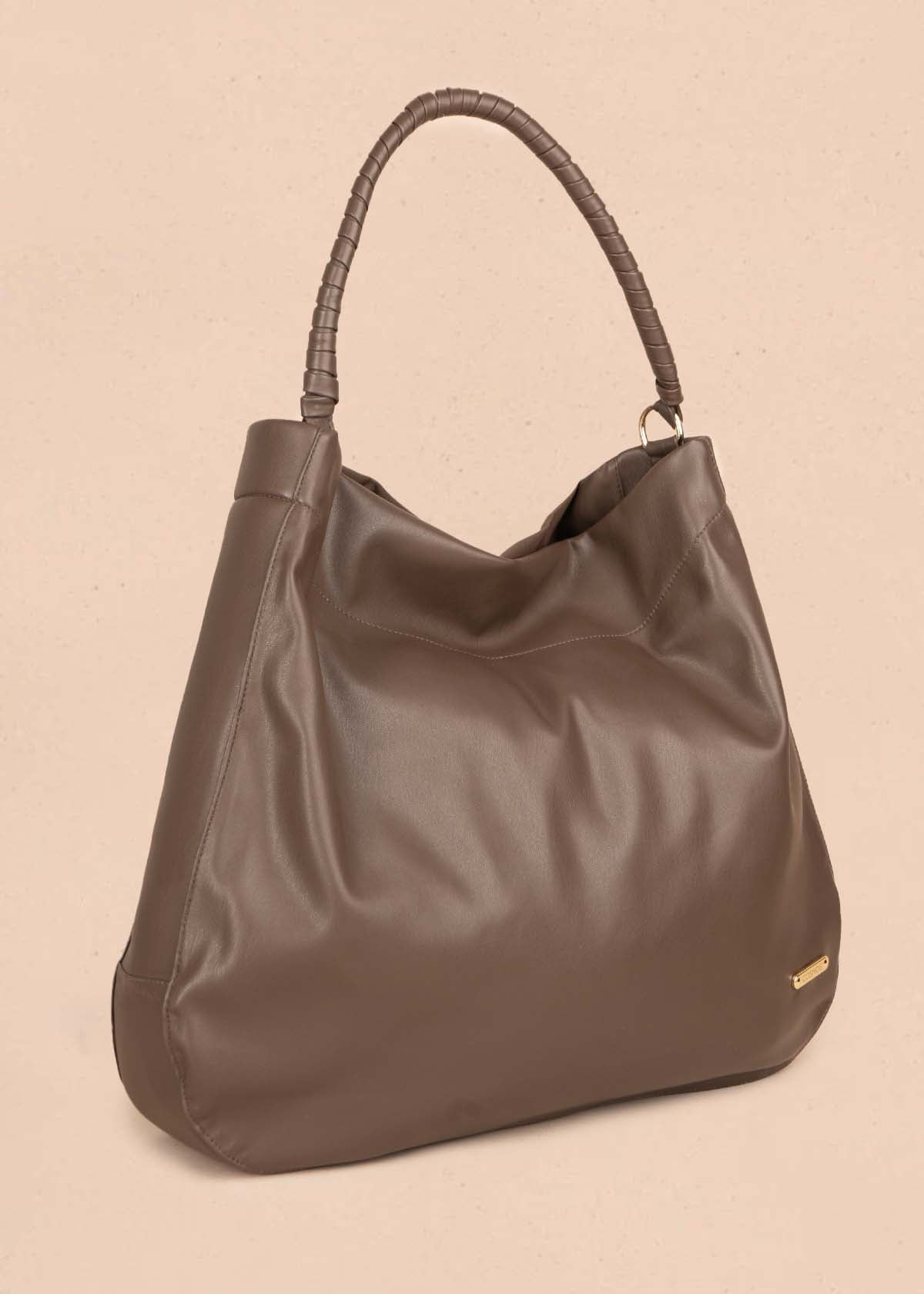 Bolso shopping color café 105570