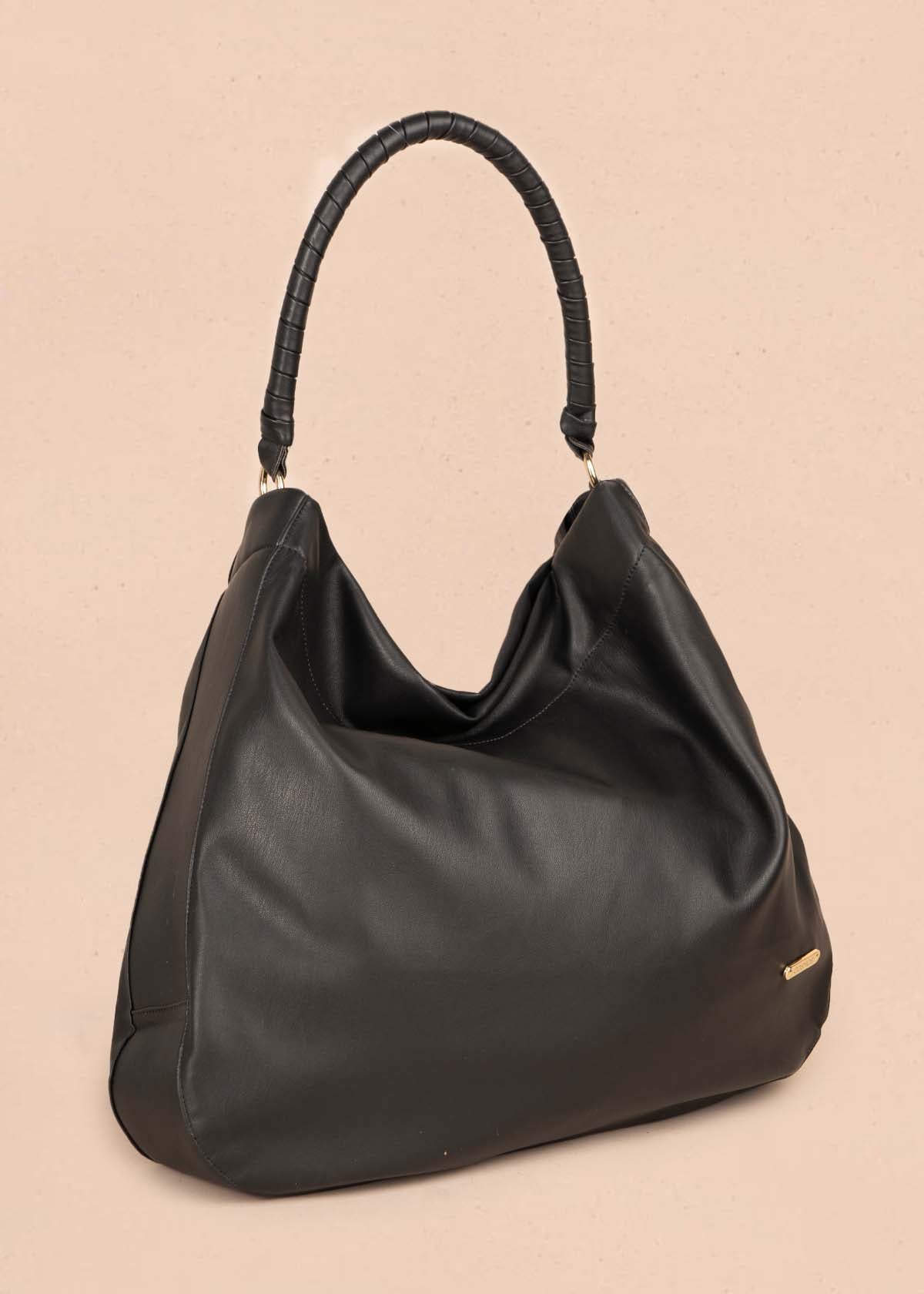 Bolso shopping color negro 105570