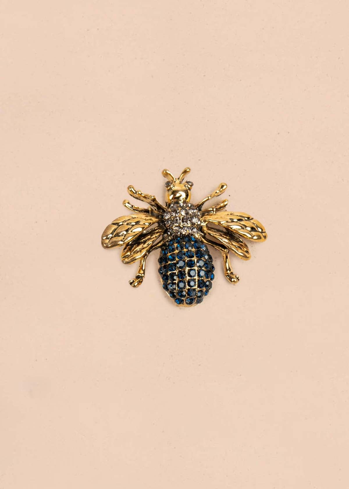 Prendedor de abeja con piedras decorativas 105677