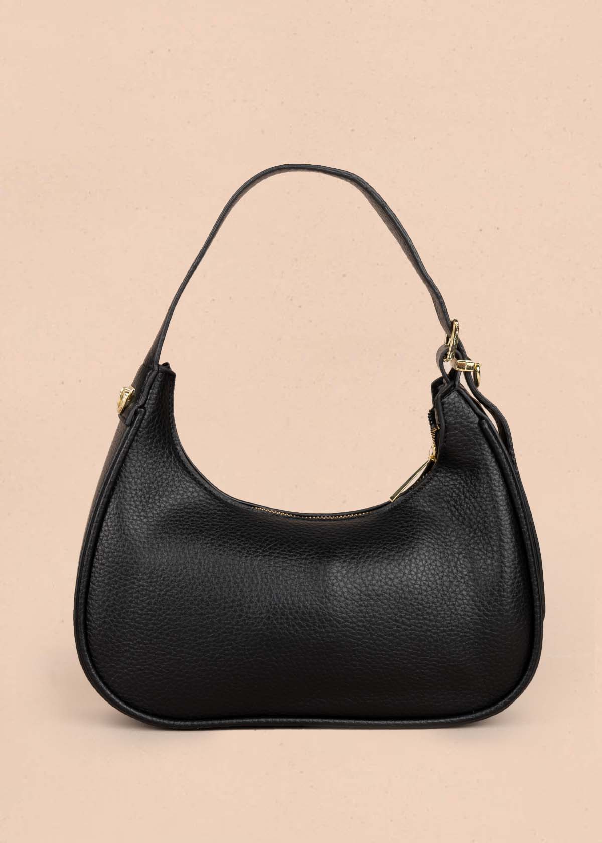 Bolso tipo cartera color negro 105773