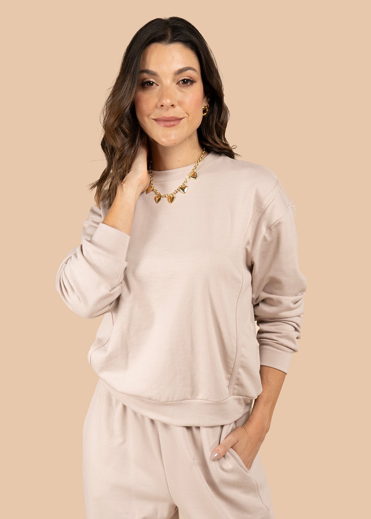 Buzo color camel 105848