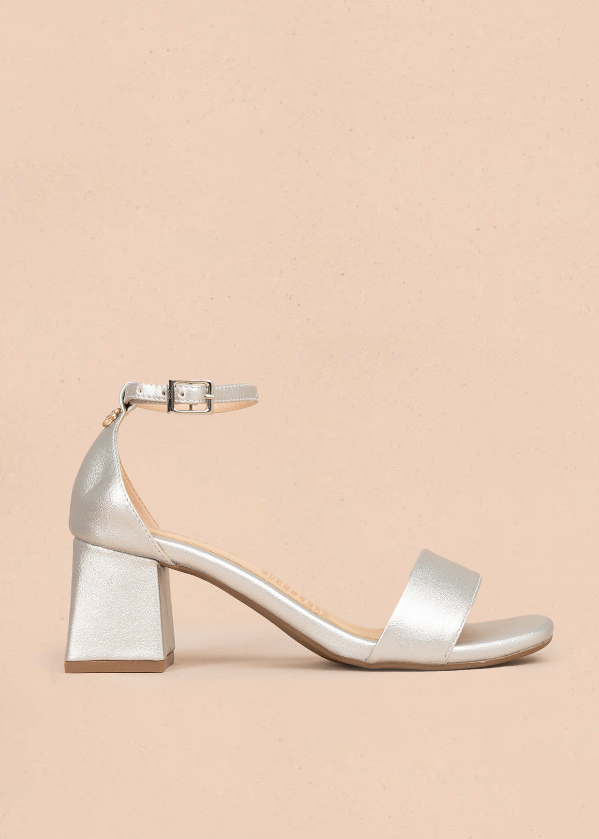 Sandalias de fiesta color plata 106092