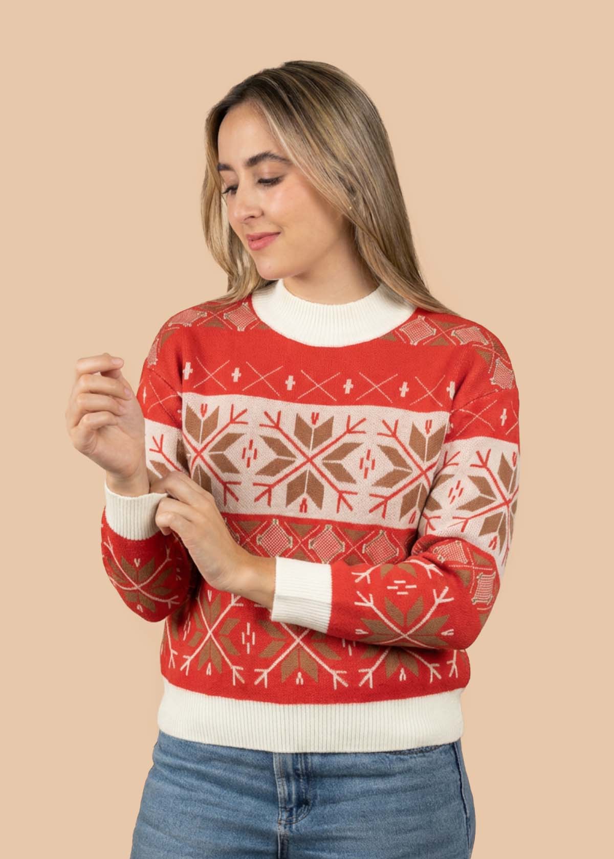 Saco navideño color rojo 106173