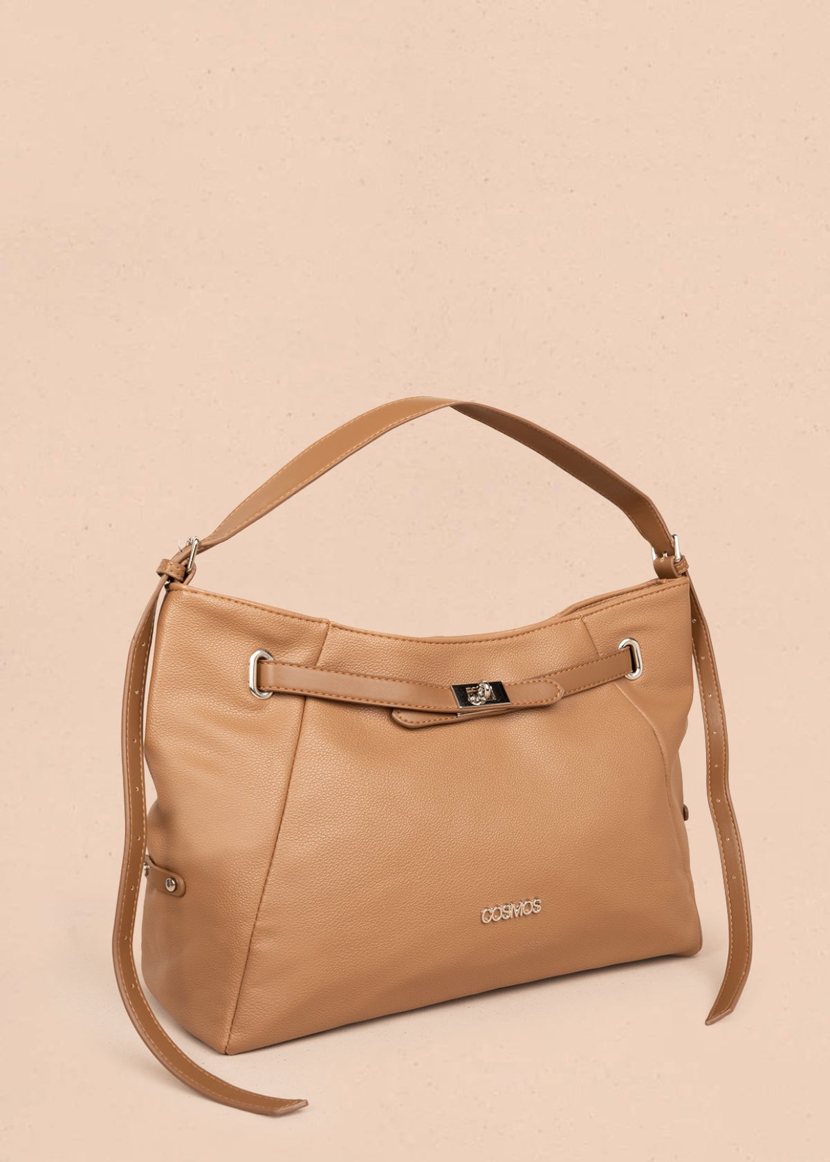 BOLSO EN SINTETICO COSMOS MIEL 106182