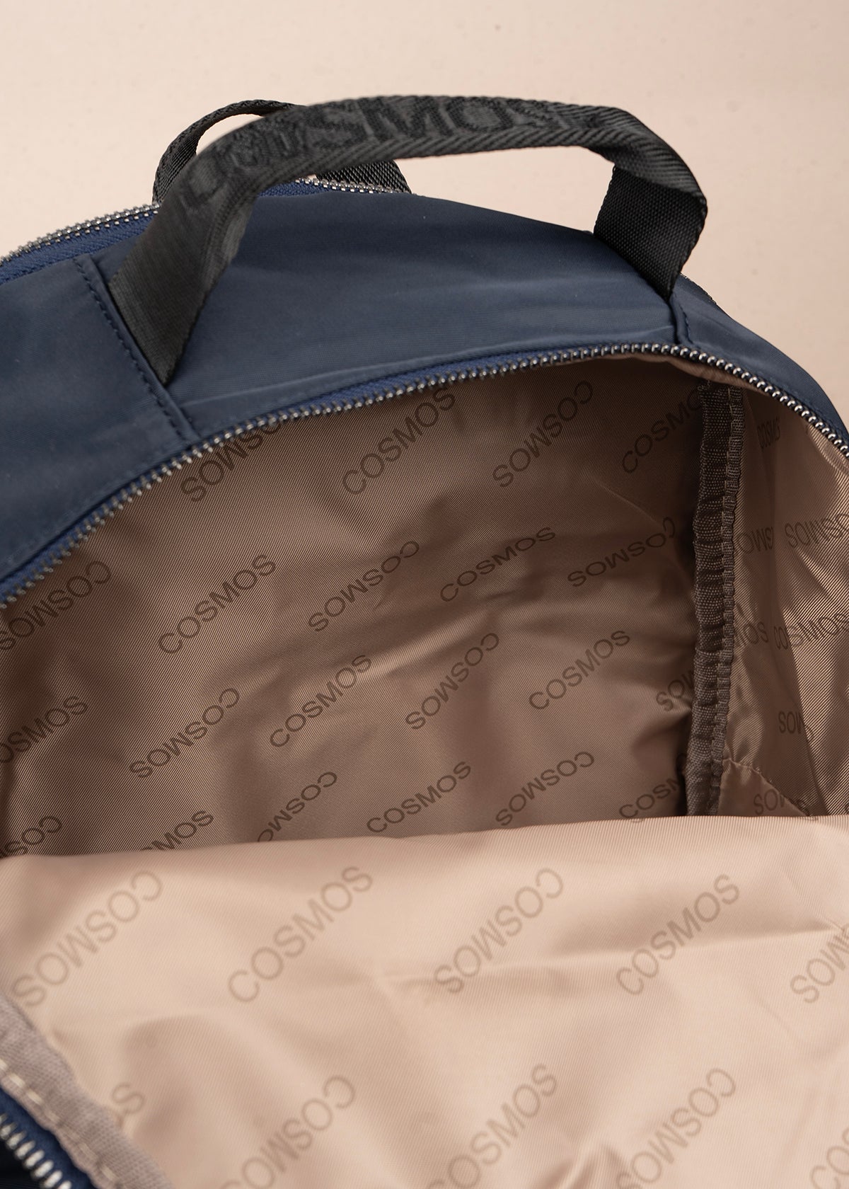 Morral color azul con bolsillos frontales 106299