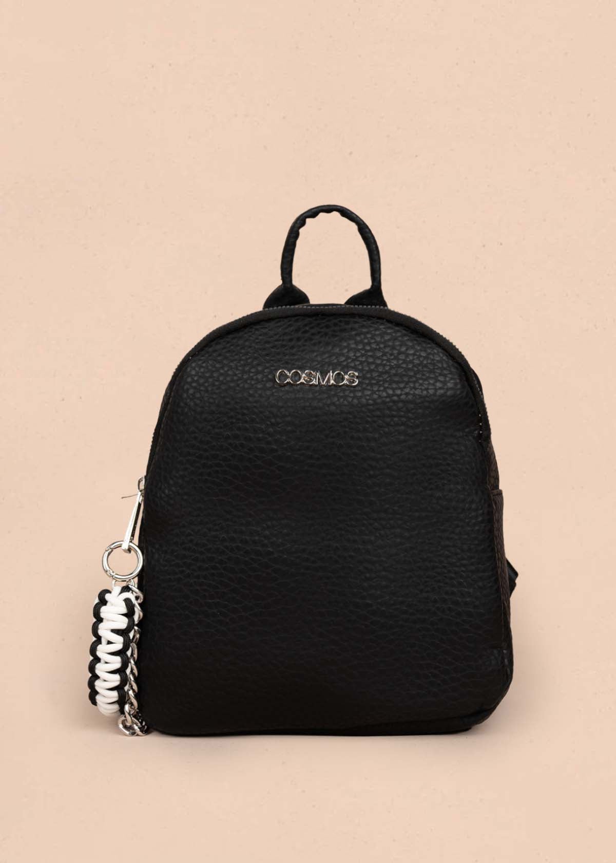 Morral color negro con cadena lateral 106334