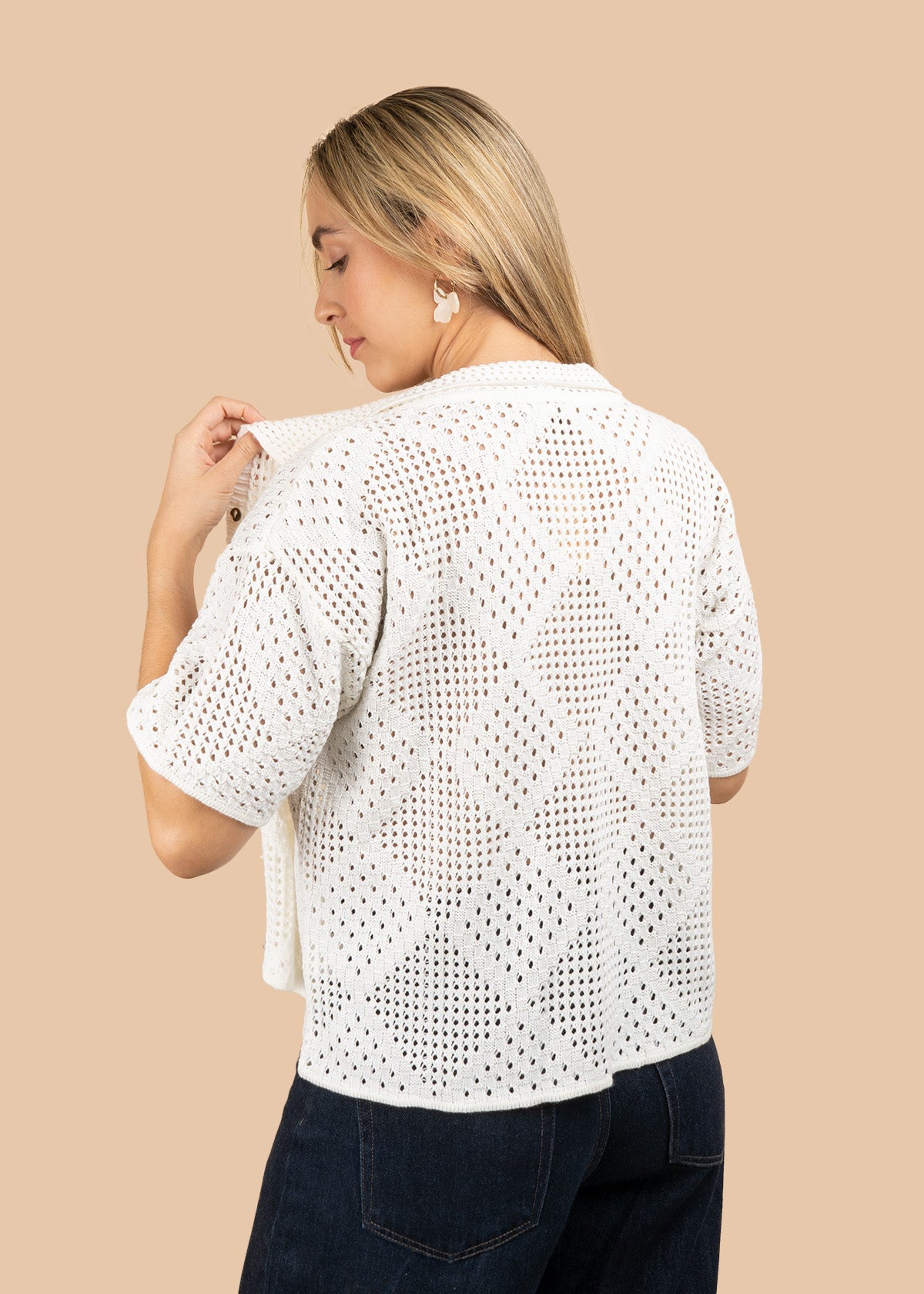 BLUSA TEJIDA BLANCO 106430