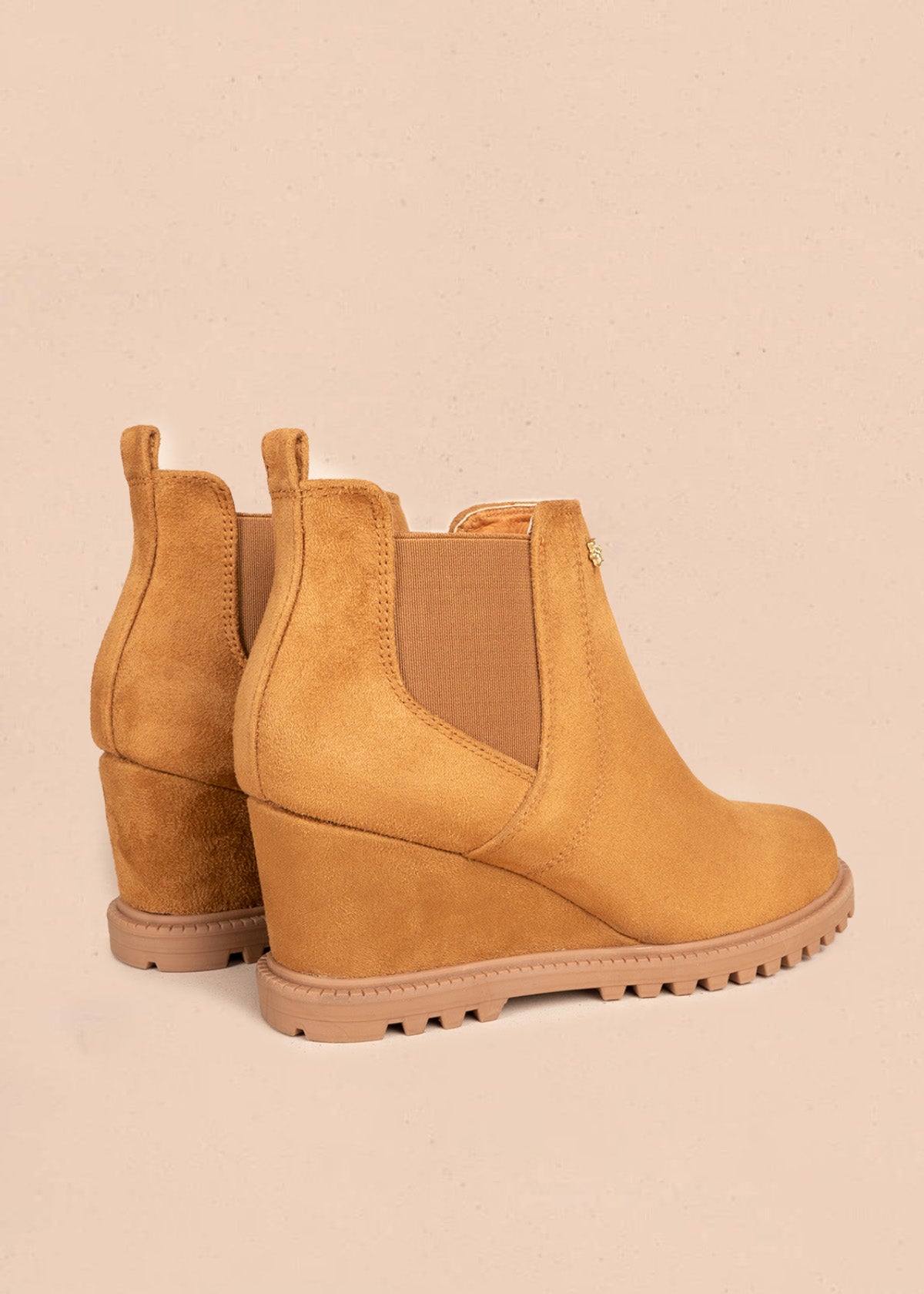 Botines color miel 106454