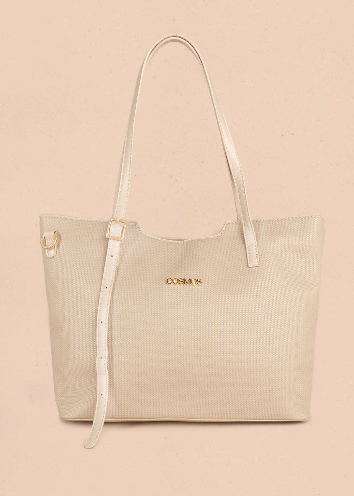 SHOPPING EN SINTETICO BEIGE 106785