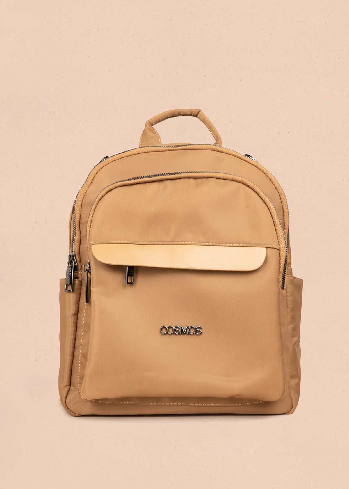 Morral en textil color caqui 106793