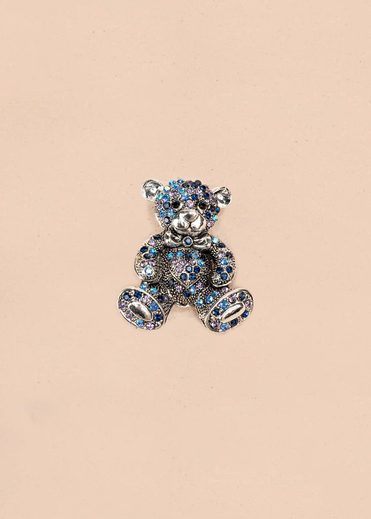 Prendedor de oso color azul 106820
