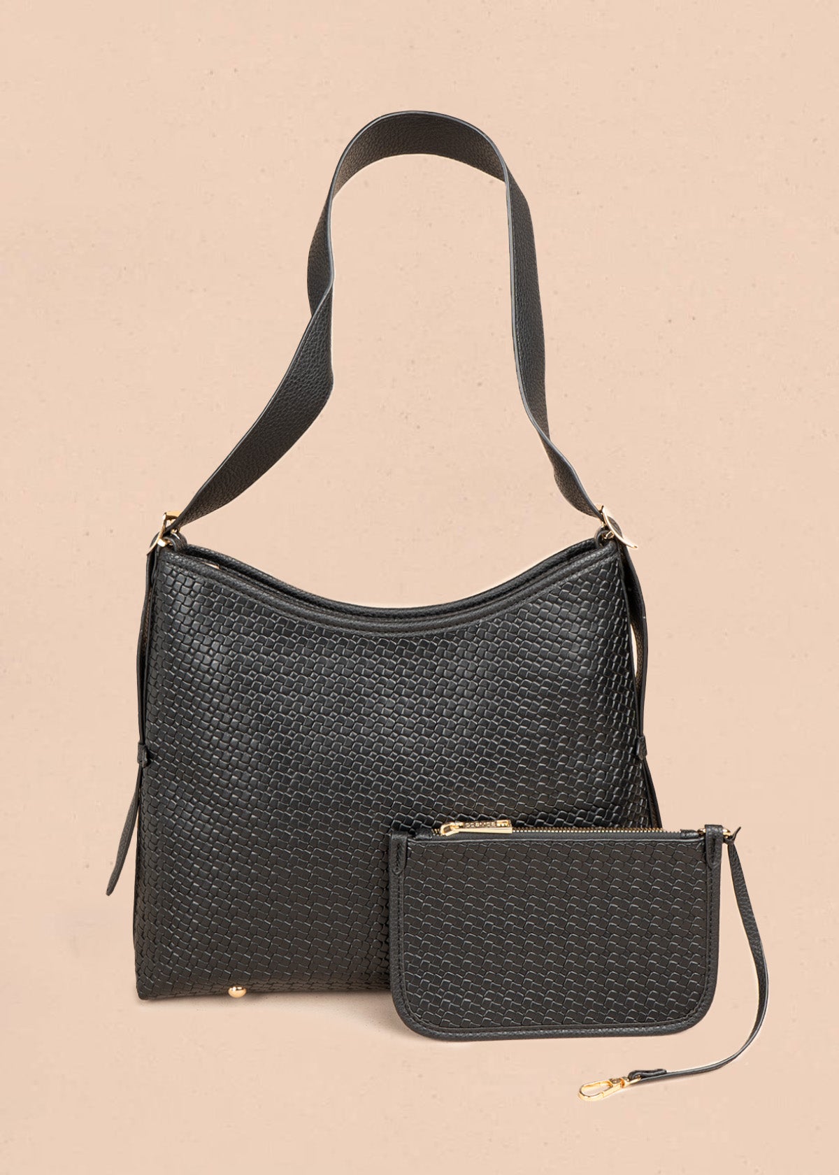 SHOPPING + COSMETIQUETA EN SINTETICO NEGRO 106844