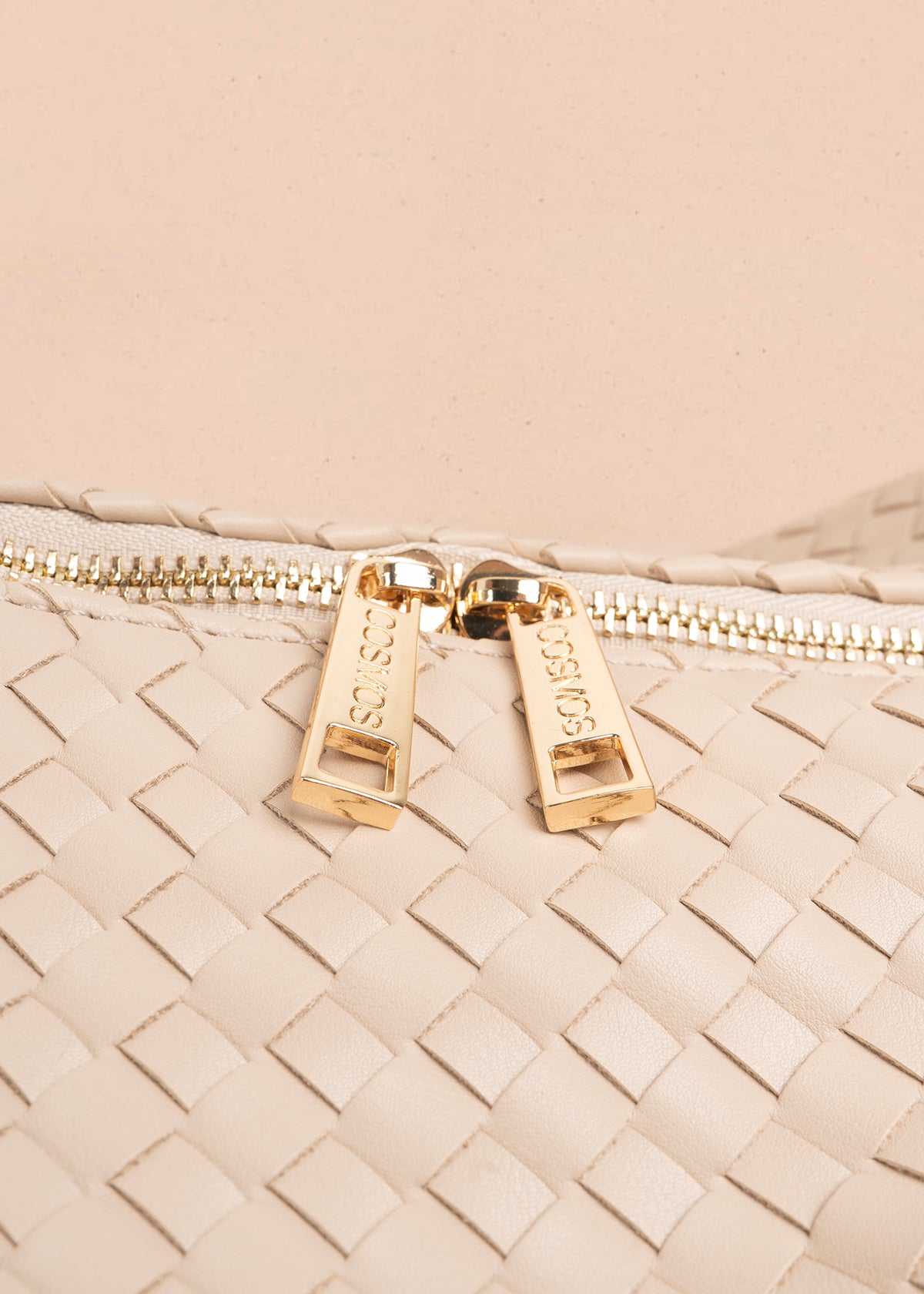 Bolso tipo shopping color beige 106974