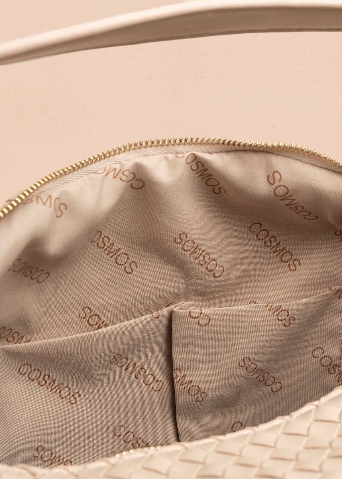 Bolso tipo shopping color beige 106974