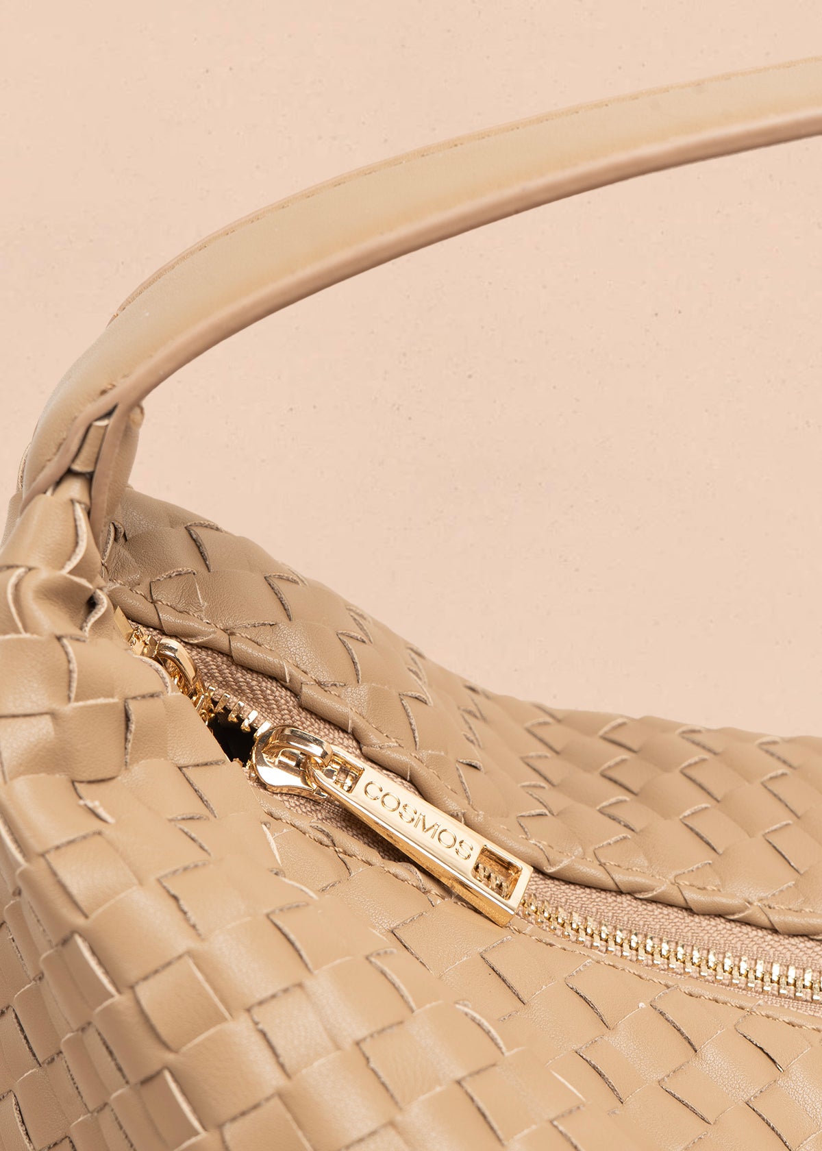 Bolso tipo shopping color moca 106974