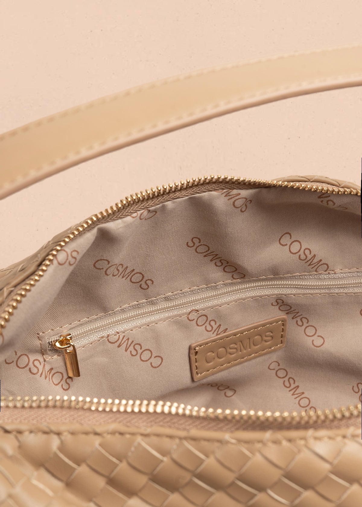 Bolso tipo shopping color moca 106974