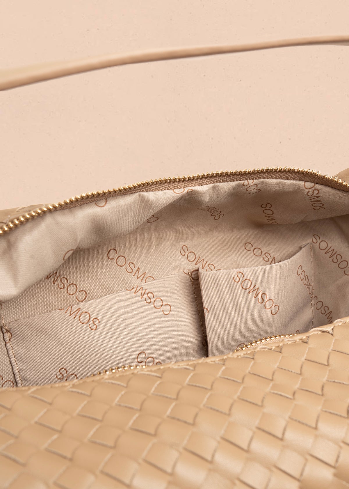 Bolso tipo shopping color moca 106974