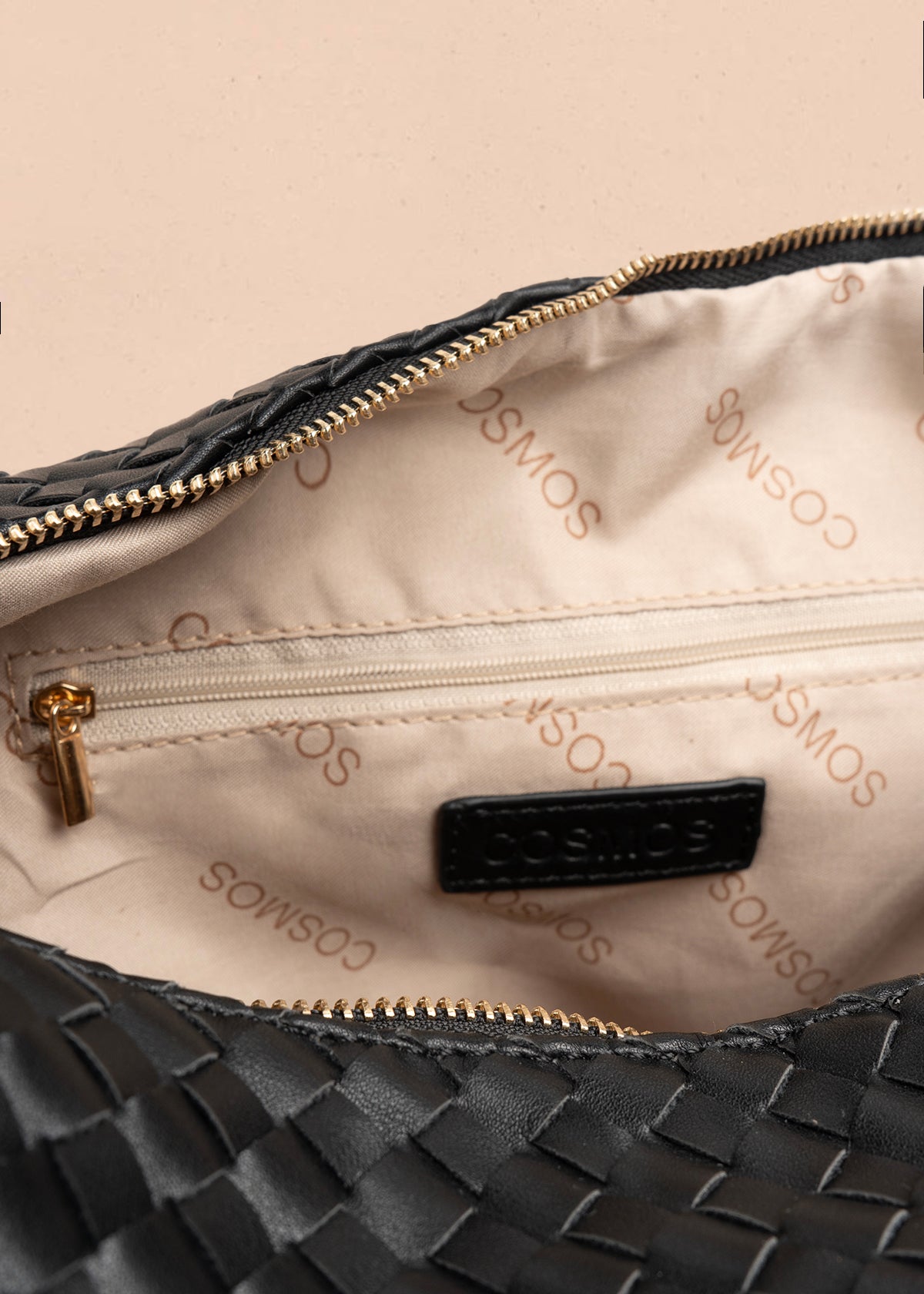 Bolso tipo shopping color negro 106974