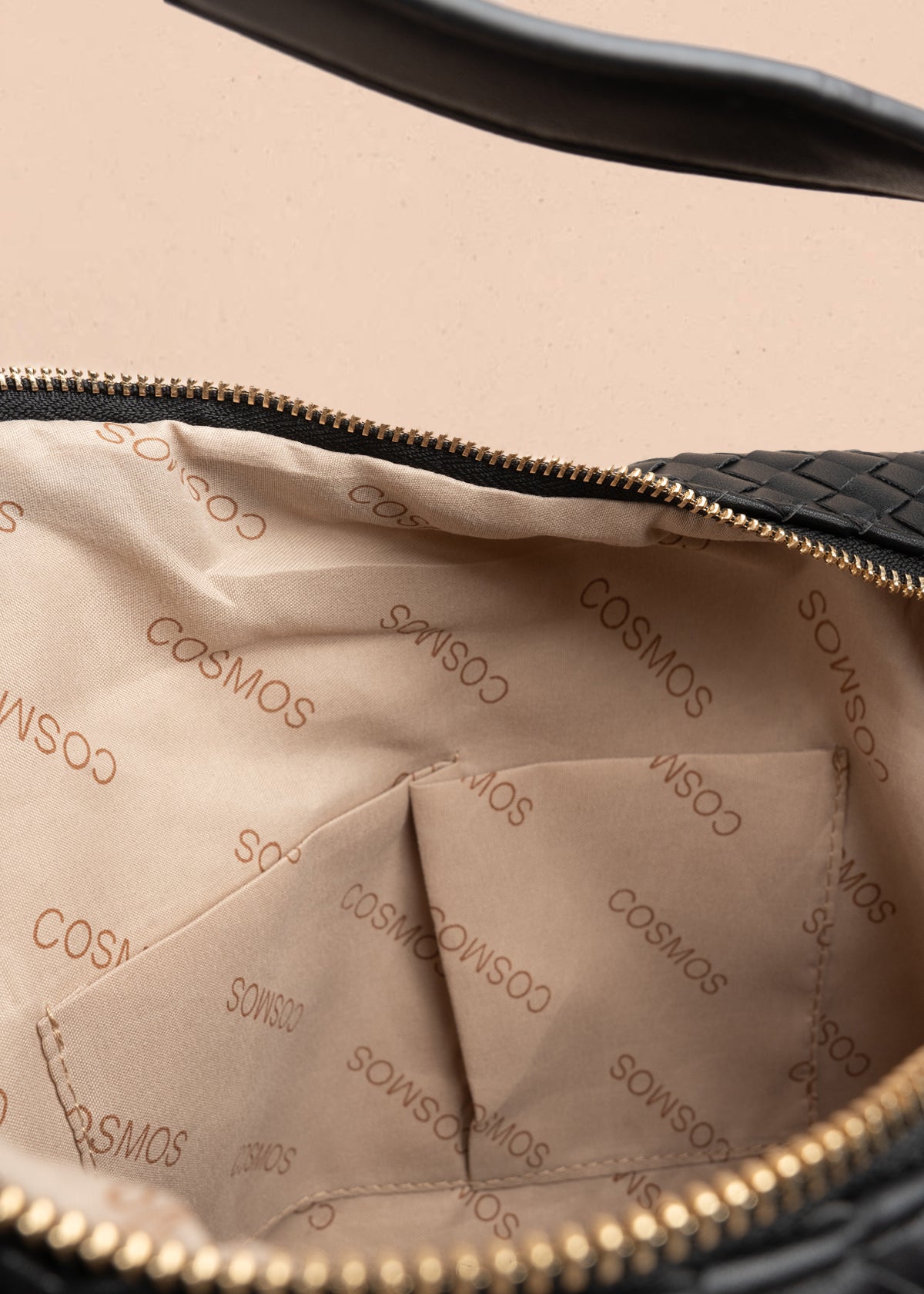 Bolso tipo shopping color negro 106974