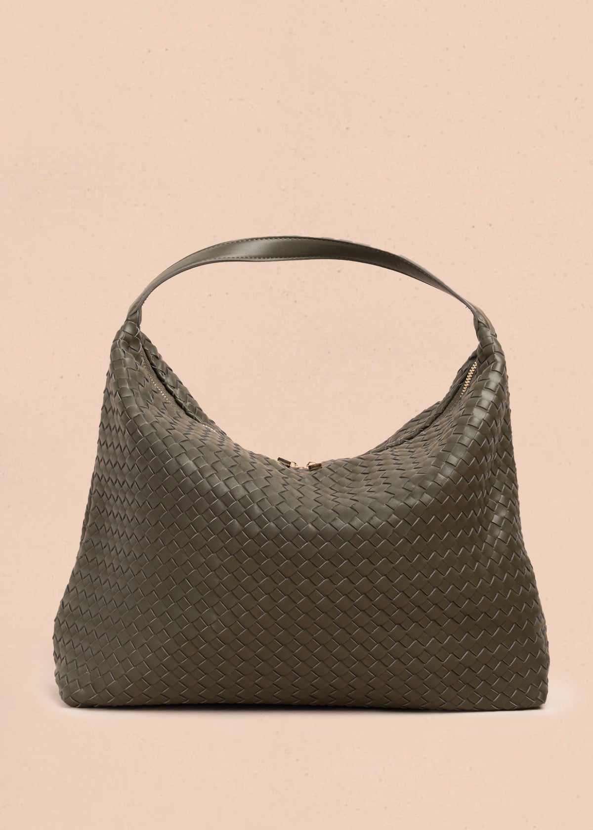 Bolso tipo shopping color verde 106974