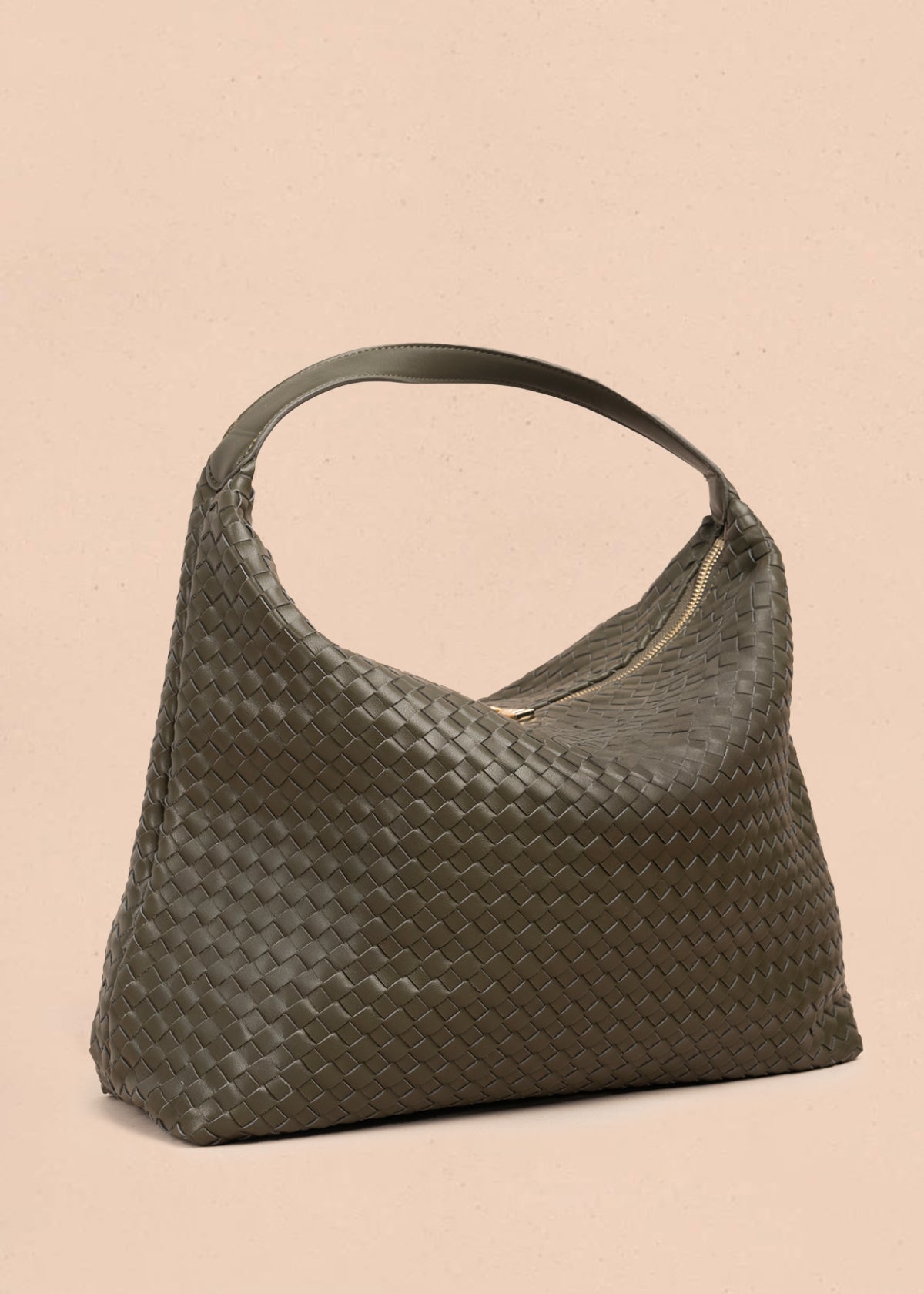 Bolso tipo shopping color verde 106974