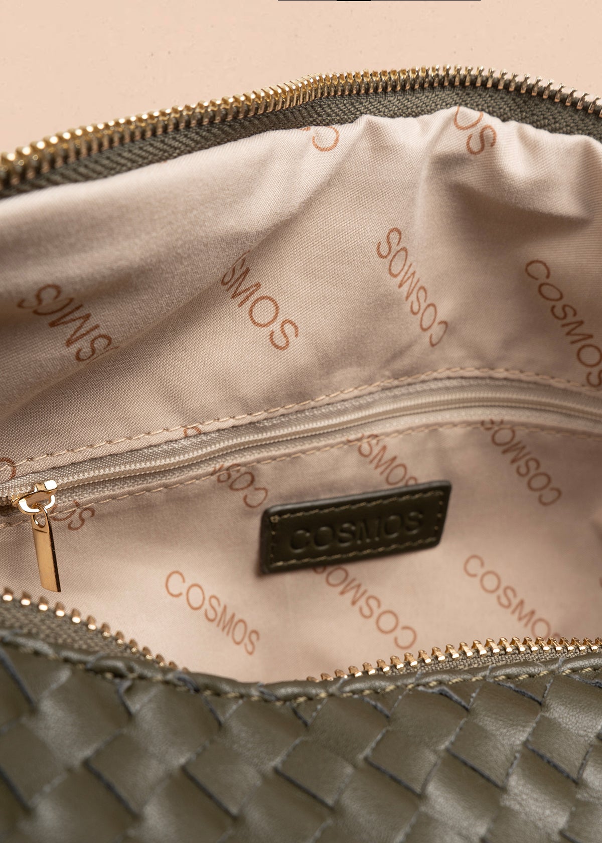 Bolso tipo shopping color verde 106974